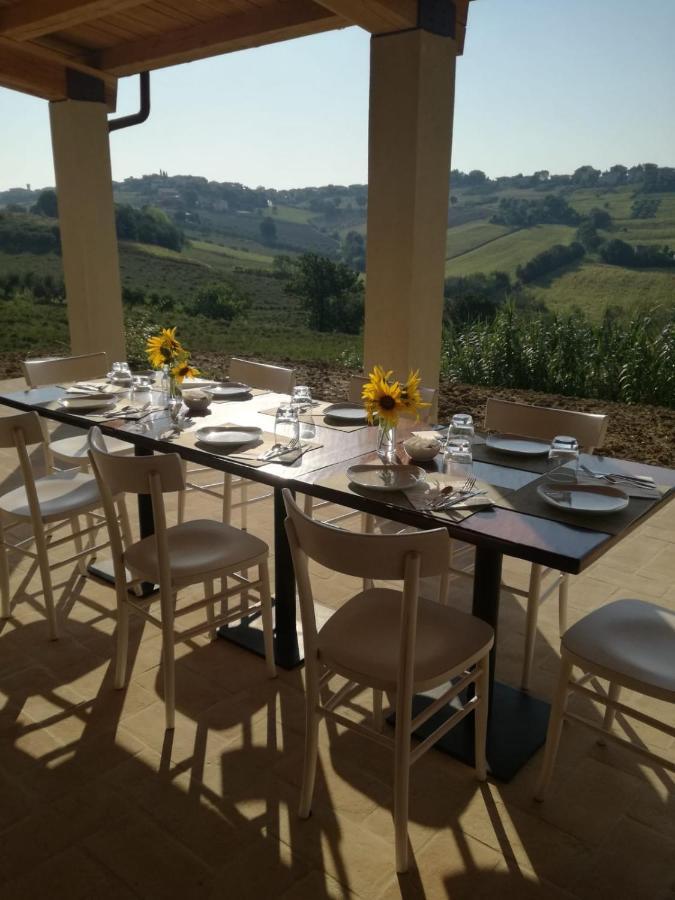 Casale Dei Cinque Colli Villa Ostra Bagian luar foto