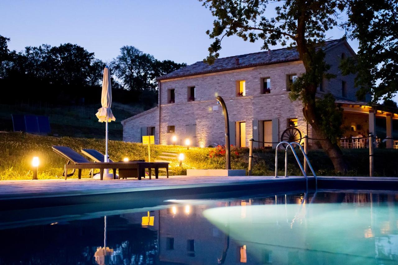 Casale Dei Cinque Colli Villa Ostra Bagian luar foto